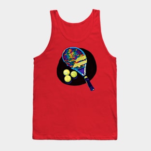 Tennis Wpap Art Tank Top